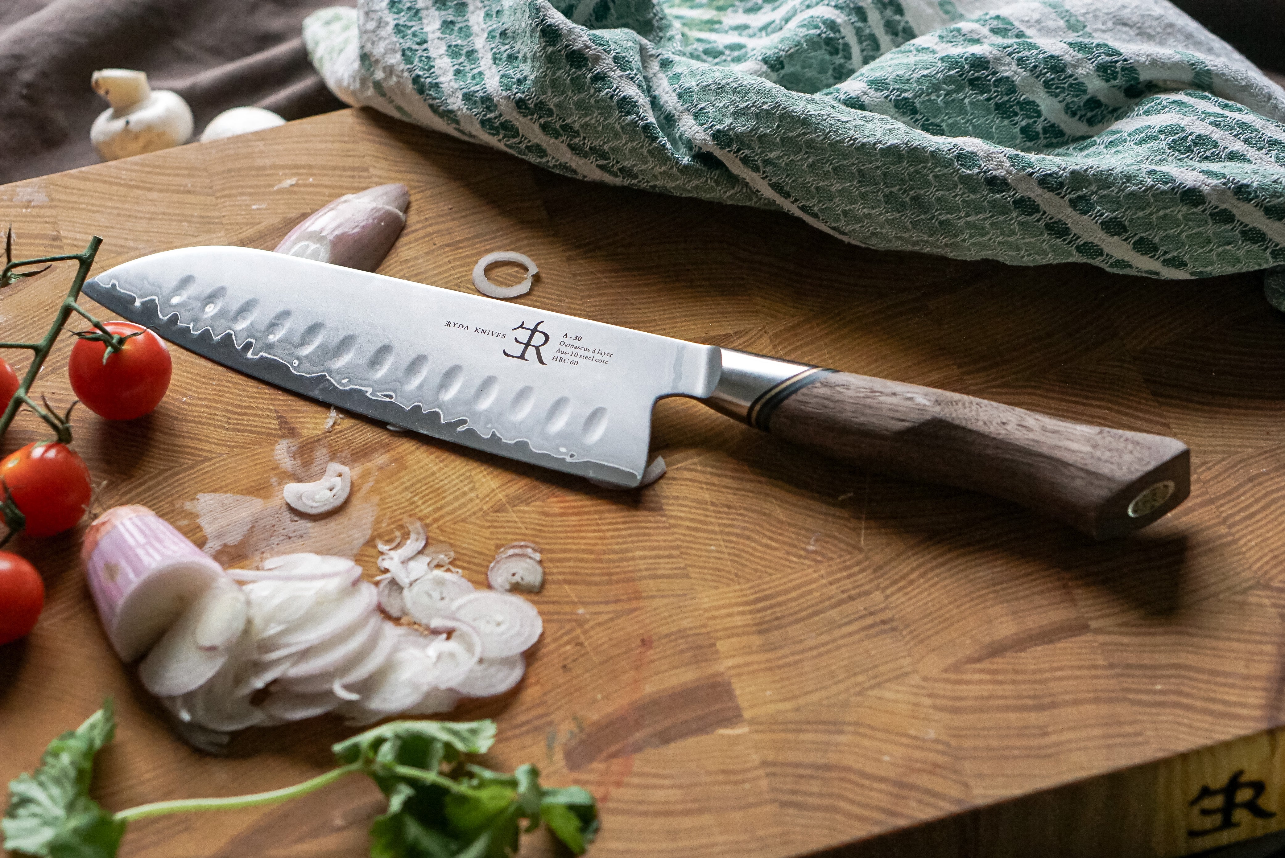A-30 Santoku Knife